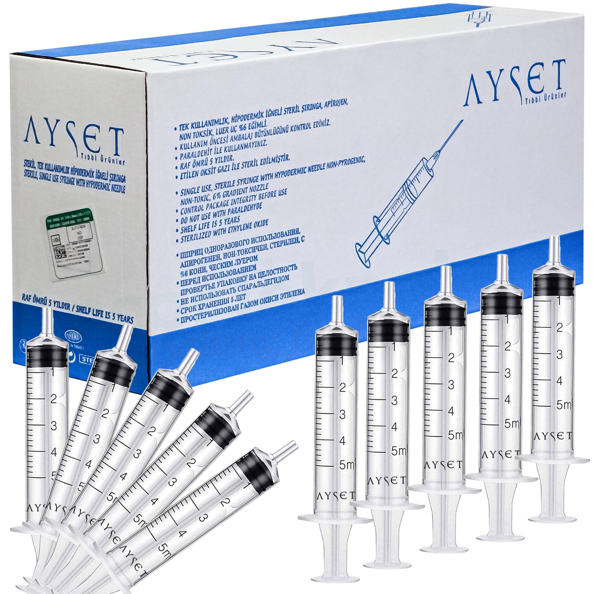 Ayset,%205%20ml%20enjektör,%2021G,%20Yeşil%20iğne%20içerir,%20225ad.%205cc,%203p,%20şırınga%20