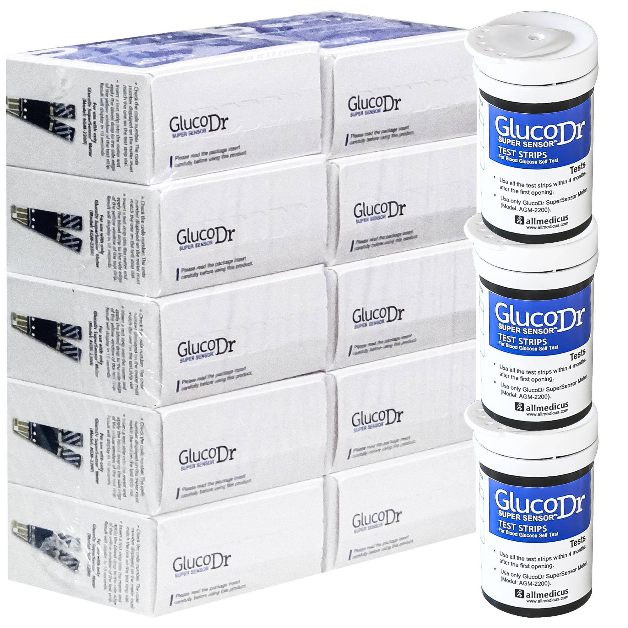 Glucodr,%20Şeker%20ölçüm%20strip,%20500adet,%20süper%20sensor,%2010%20Kutu%20