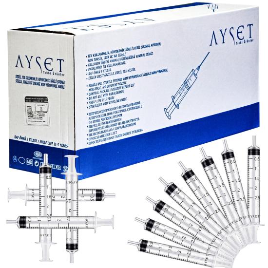 ayset, dental enjektör, 27G, 40mm